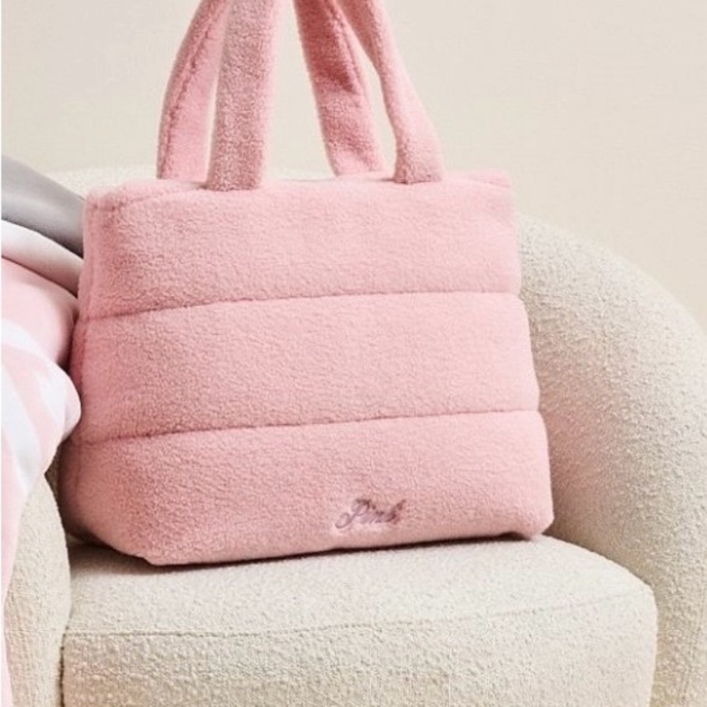 Pink Plush Women's Tote Bag